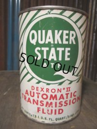 SALE Vintage QUAKER STATE Quart Can Motor Gas/Oil (PJ684) 
