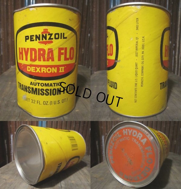 画像2: SALE Vintage Pennzoil #C Quart Can Motor Gas/Oil (PJ694) 