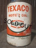 SALE Vintage Texaco Quart Can Motor Gas/Oil (PJ699) 