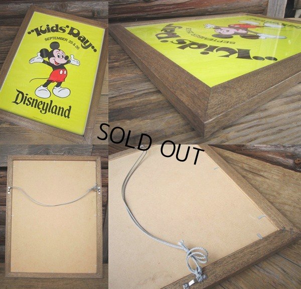 画像2: Vintage Disney Kid's Day Poster W/Frame (PJ713)