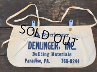 Vintage Carpenter Nail Apron / DENLINGER (PJ732)