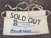 Vintage Carpenter Nail Apron / Kitchen Distributors (PJ733)