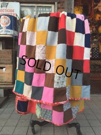 Vintage Fabric Patchwork #C (PJ737) 