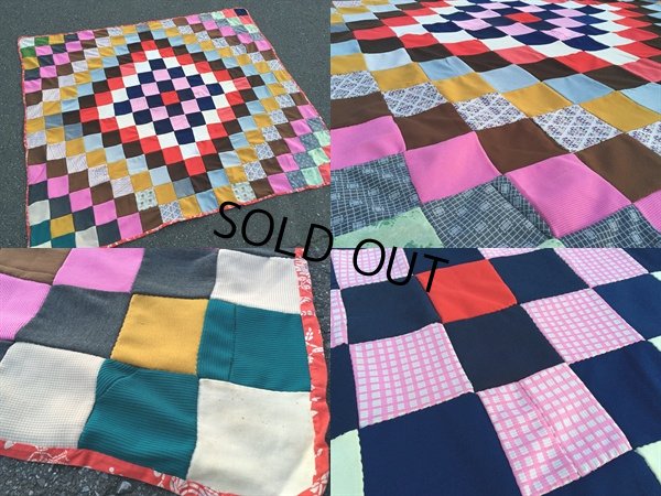 画像2: Vintage Fabric Patchwork #C (PJ737) 