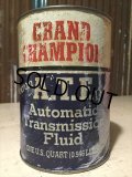 SALE Vintage Grand Champion Quart Can Motor Gas/Oil (PJ766) 