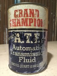 SALE Vintage Grand Champion Quart Can Motor Gas/Oil (PJ766) 