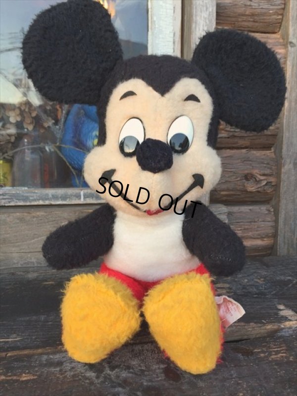 画像1: Vintage Mickey Plush Doll 40cm (PJ783) 