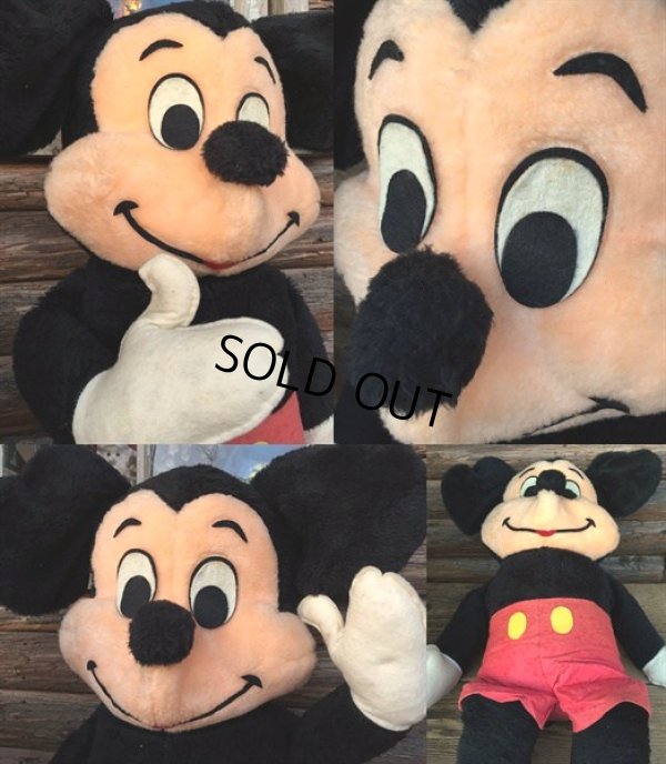 画像2: Vintage Mickey Plush Doll 100cm (PJ782) 