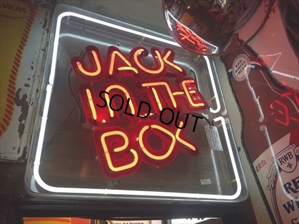画像1: Vinatge JACK IN THE BOX Neon Sign (PJ795) 