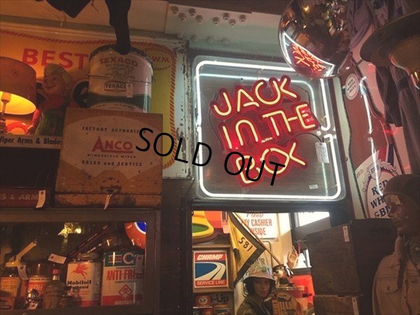 画像2: Vinatge JACK IN THE BOX Neon Sign (PJ795) 