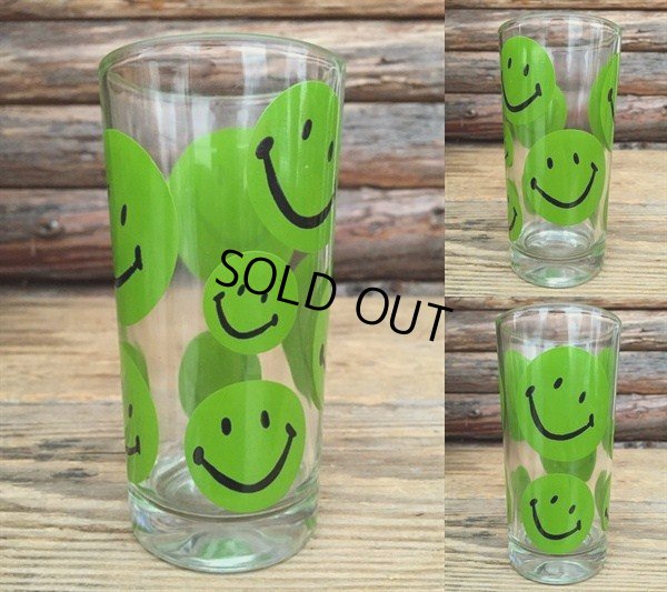 画像2: Vintage Glass / Smile Happy Face #B (PJ809)