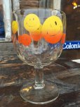 画像1: Vintage Paffe Glass / Smile Happy Face (PJ810) (1)