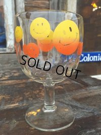 Vintage Paffe Glass / Smile Happy Face (PJ810)