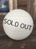 Vintage Milk Glass Case/  GolfBall  (PJ813)