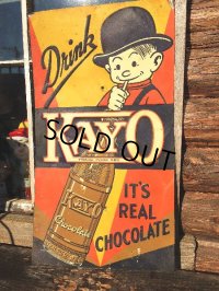 30s Kayo Chocolate Soda Sign (PJ848) 