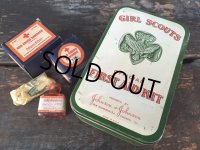 Vintage Johnson&Johnson GIRL SCOUTS First AID Kit Can (PJ882)