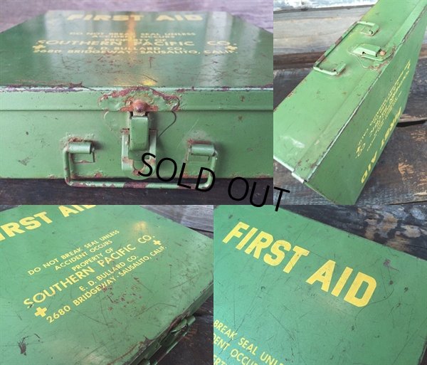 画像2: Vintage SP First AID Cabinet Box (PJ880)