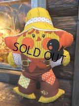 70s Vintage Scarecrow Pillow Doll (PJ915)