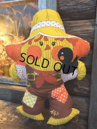 70s Vintage Scarecrow Pillow Doll (PJ915)