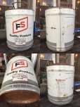 画像2: Vintage FS 5GL Motor Gas/Oil Can #B (PJ926)  (2)