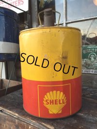 Vintage SHELL 5GL Motor Gas/Oil (PJ927) 