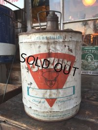Vintage OIL ZUM 5GL Motor Gas/Oil Can (PJ924) 