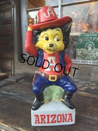 Vintage Decanter Ceramarte Arizona Wolf （PJ931) 