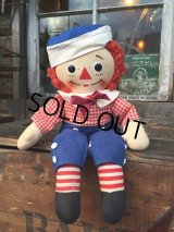 Vintage Raggedy Andy Rug Doll 39cm (PJ948)