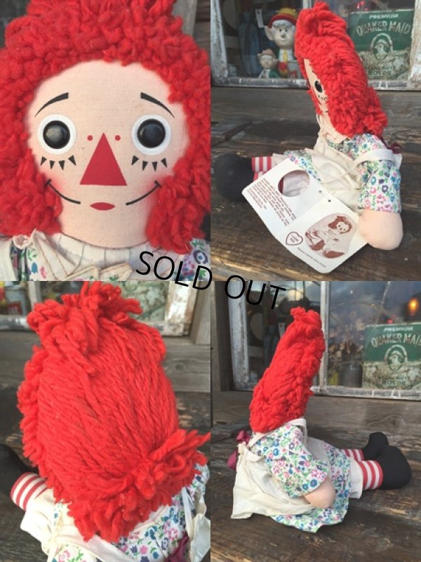 画像3: Vintage Raggedy Anne Rug Doll 39.5cm (PJ949)