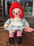 画像1: Vintage Raggedy Anne Rug Doll 39.5cm (PJ949) (1)