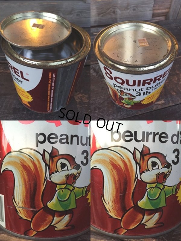 画像3: Vintage Kraft Squirrel Peanut Butter Can (PJ953) 