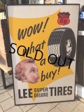 Vintage LEE Tires x Phillips 66 AD Store Sign (PJ957) 