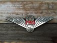 画像1: Vintage TWA Airline Pilot Wings Badge (DJ19) (1)