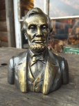 画像1: Vintage Lincoln Metal Statue Paperwait (DJ12) (1)