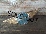 Vintage PAM AM Airline Pilot Wings Pin Badge (DJ16)