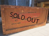 Vintage U.S GAUGE N.Y Wood Box (DJ32) 