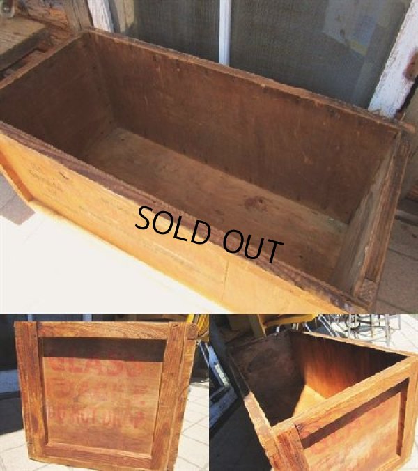 画像2: Vintage U.S GAUGE N.Y Wood Box (DJ32) 