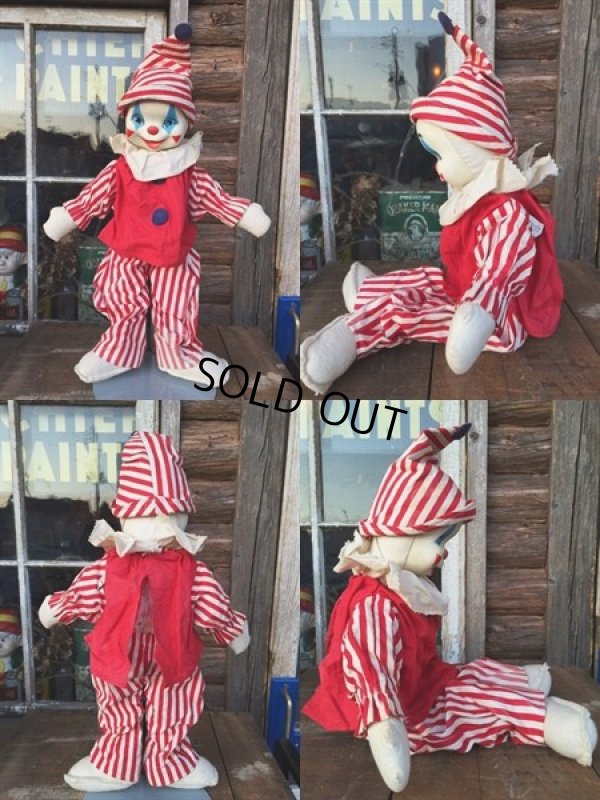 画像2: Vintage Gund Rubber Face Doll Clown (DJ33）