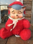 画像1: Vintage Knickerbocker Rubber Face Doll / Craing Kitty (DJ37） (1)