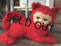 Vintage Rushton Rubber Face Doll / Sleep Eye Red Kitty (DJ38）