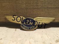 Vintage KLM Airline Jr Pilot Wings Badge (DJ49)