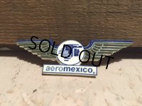 Vintage AEROMEXICO Airline Wings Badge (DJ53)