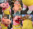 画像3: Vintage Disney Fantasia Hyachinth Hippo Rubber Face Doll (DJ55) (3)