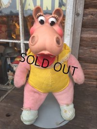 Vintage Disney Fantasia Hyachinth Hippo Rubber Face Doll (DJ55)