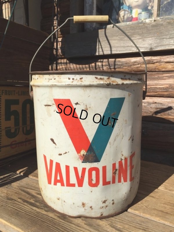 画像1: Vintage Valvoline 5GL Motor Gas/Oil Can (DJ86) 