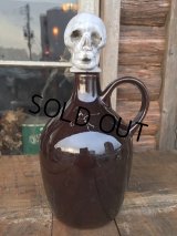 Vinatge Decanter / Skull (DJ100) 