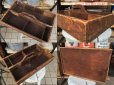 画像2: Vintage Wooden Tool Box (DJ110） (2)