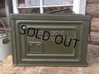 Vintage US Military Metal Ammo Box (DJ111）
