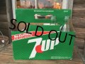 SALE / 70s Vintage 7UP 8 Bottle Pack Case (DJ131) 