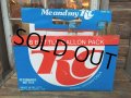 SALE / 70s Vintage RC Cola 8 Bottle Pack Case (DJ132) 